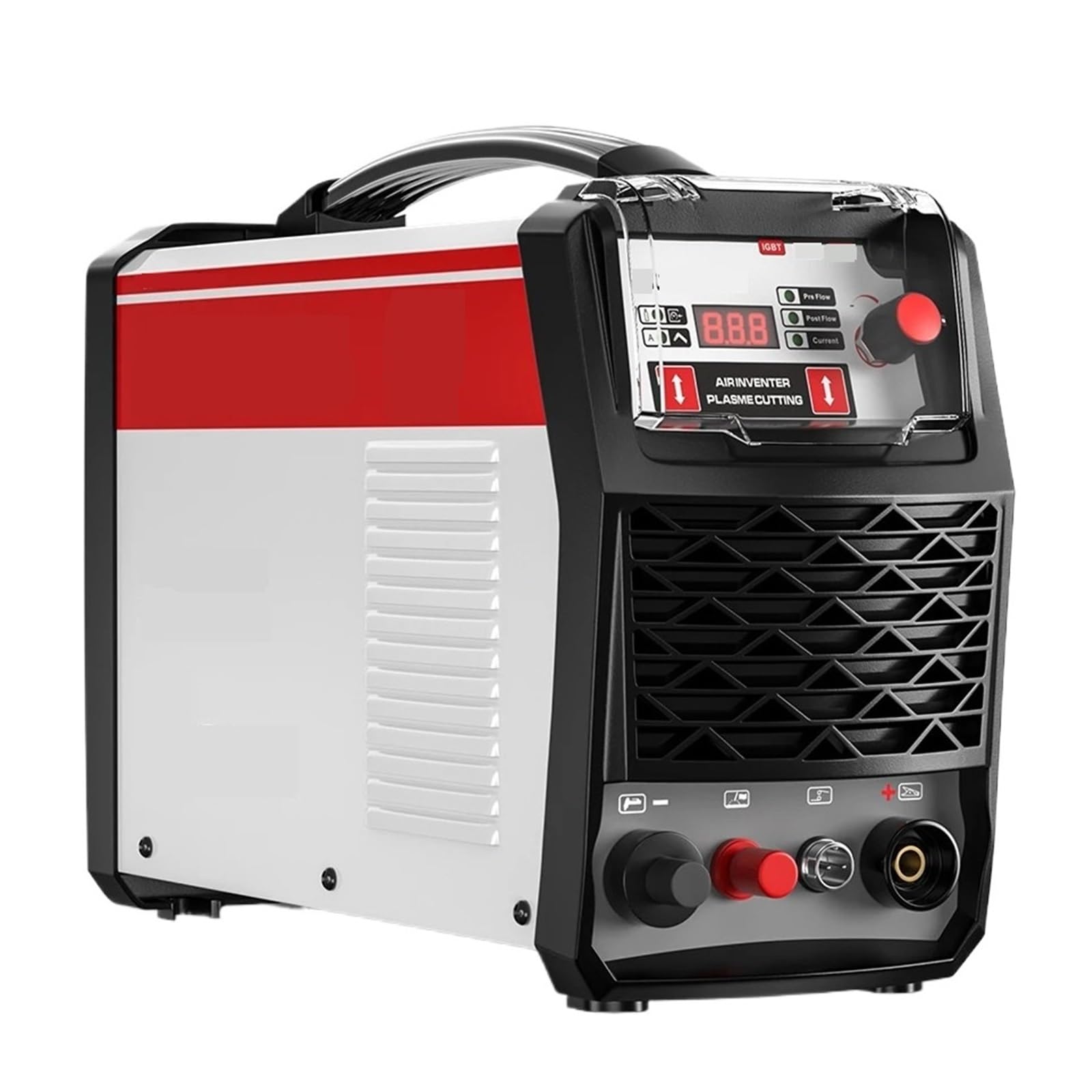 Qaxrzcucd One Color Plasam Cutter Pilot Arc Non-Contact Inverter Plasma Cutting Machine For Metal Easy To Cut, Powerful Operation(Cut-50D)