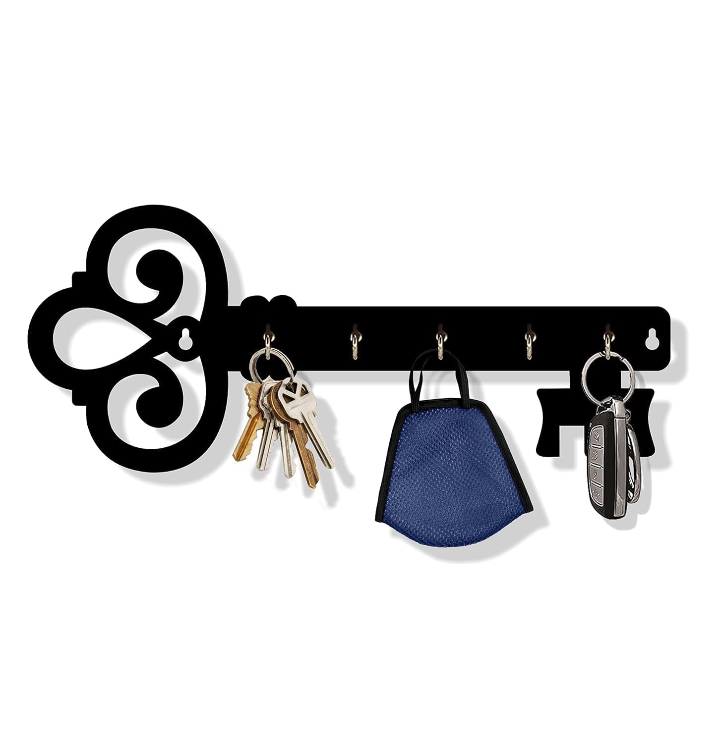 CRAFTY COTTAGE Designer Wooden Key Holder | Wall Mount Designer Key Holder for Home & Office (Vintage Key) (B0DDXCP7WW) Amazon Price History, Amazon Price Tracker