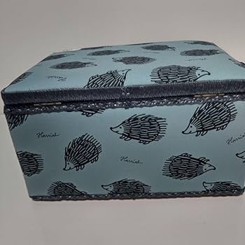 Amazon.co.jp: リサラーソン ソーイングボックス 裁縫箱 約28×20×15