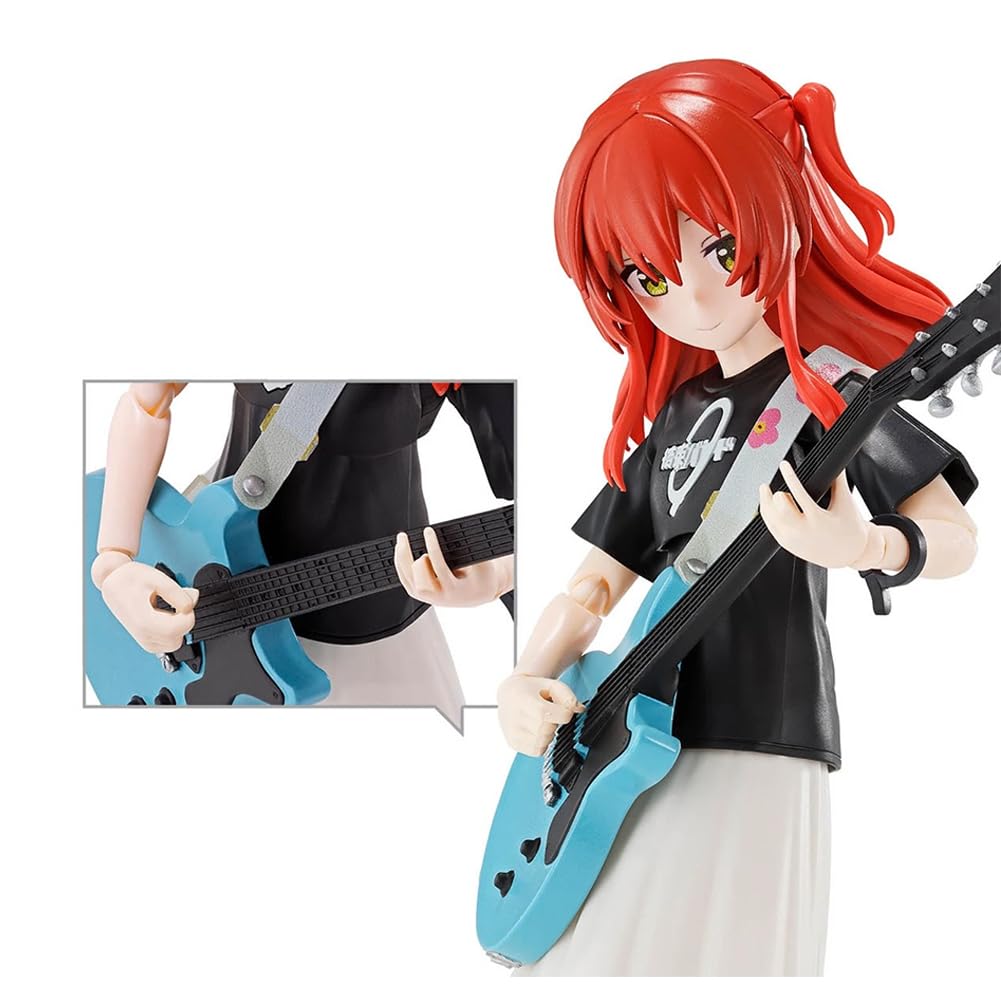 DEXSHUN Kita Ikuyo Action Figure Anime - Statua mobile con accessori, 14 cm | Action figure in PVC, anime merch, decorazione, regalo per gli appassionati di anime