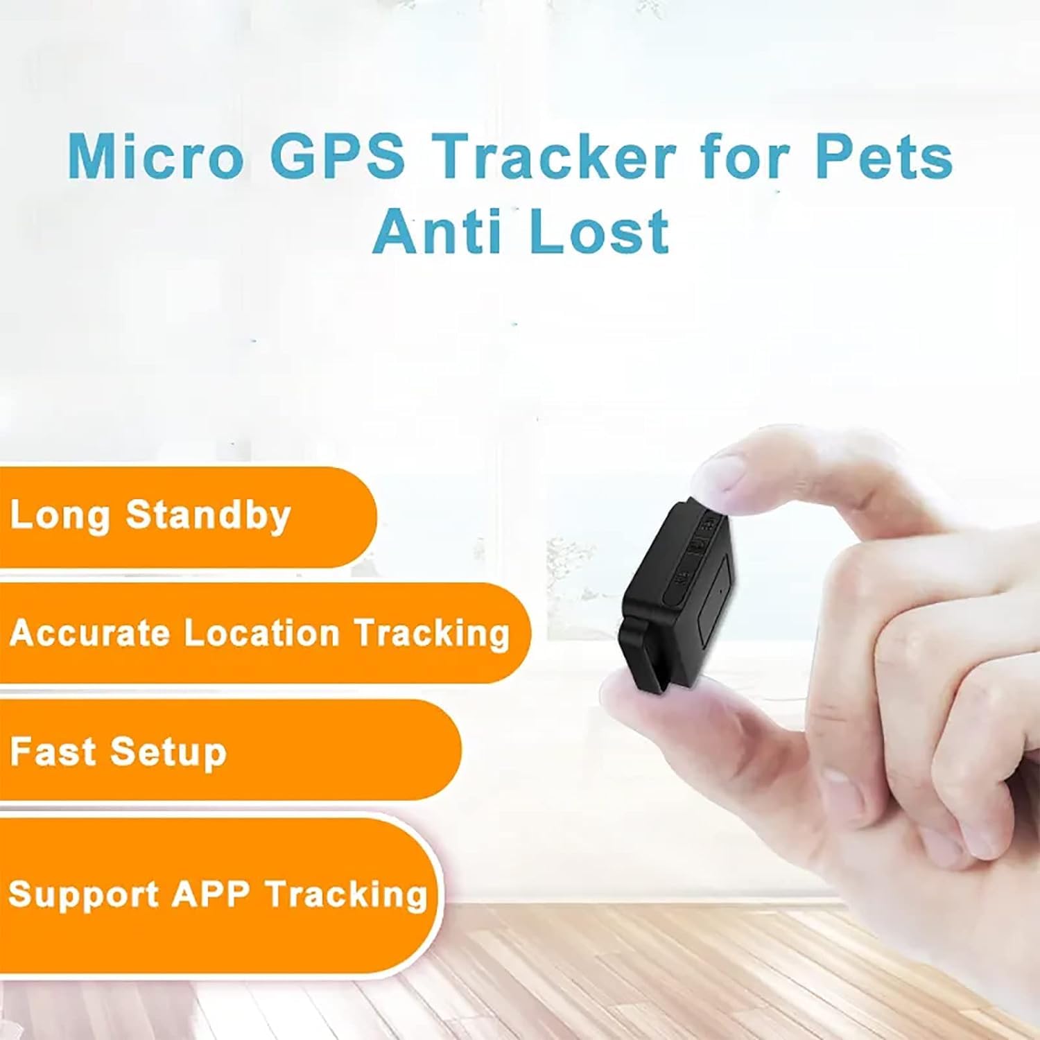 COYEUX Sistema eléctrico portátil de contención de Mascotas, Collar rastreador de Mascotas GPS Impermeable y Recargable, para Perros, Gatos, Monitor de Actividad de Mascotas