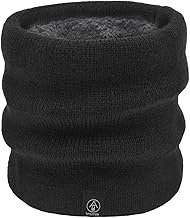flintronic Winter Wool Neck Gaiter, Men Women Thick, Winter Scarf for Men Women, Thermal Scarf Motorcycle Cold Weather Warmer Wool Neck Warmer for Ski Motorcycle Cycling