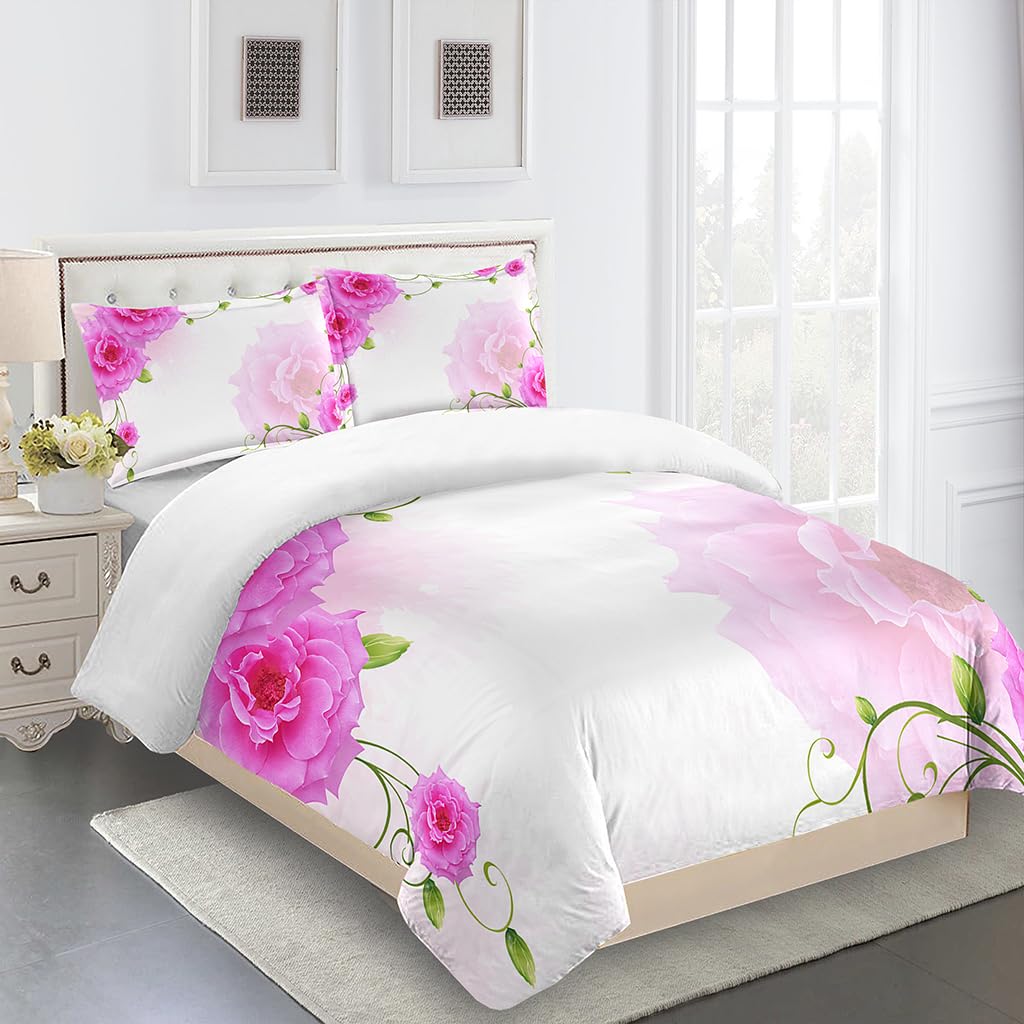 Copripiumino Matrimoniale Stampa 3D - 240x220 Cm Con 2 Federe 50x75 Cm | Microfibra Ipoallergenica, Morbida E Lavabile - Foto 2