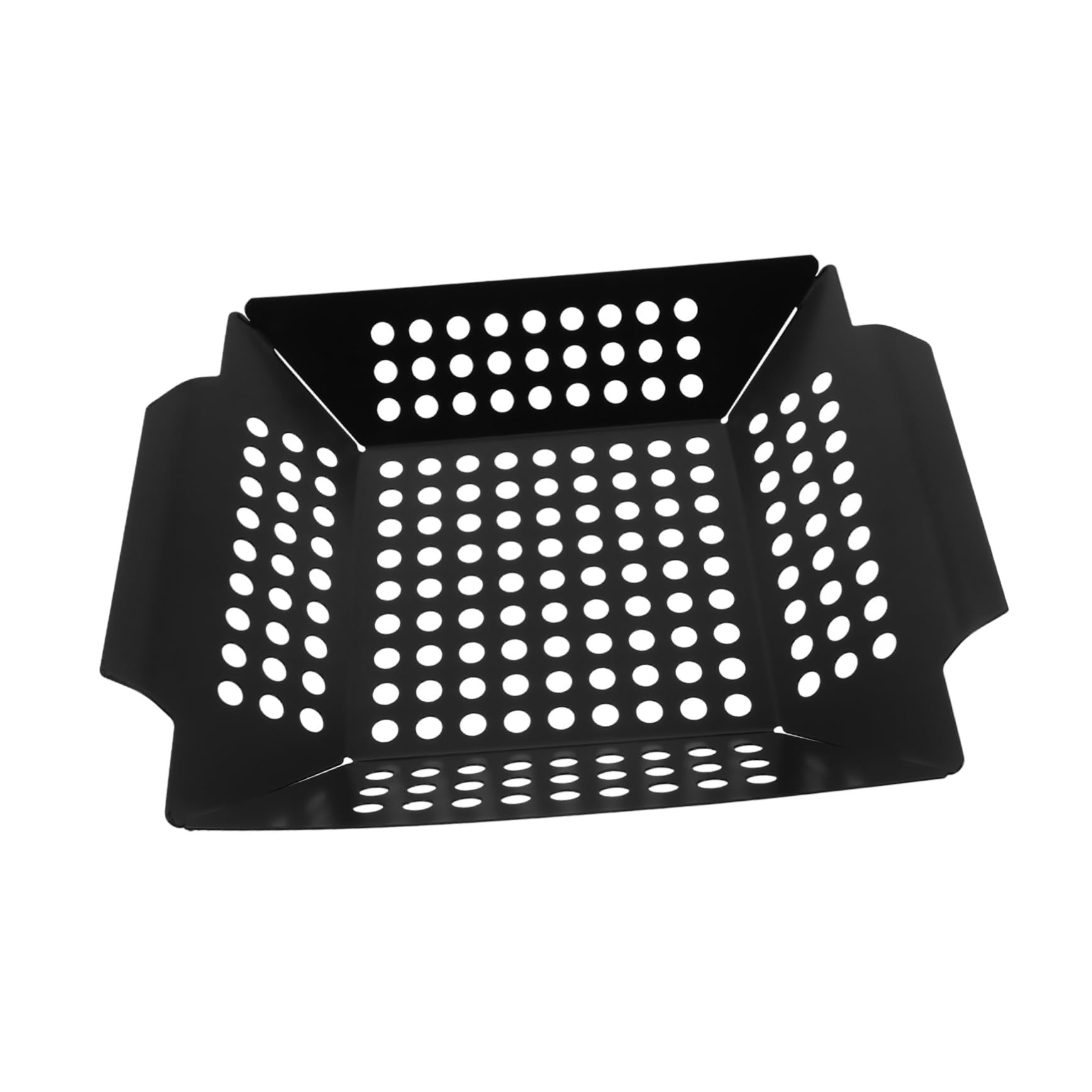 Yardwe BBQ Grill Baskets Outdoor Food Grill Basket Stove Top Griddle Pan Easy to Clean and Durable