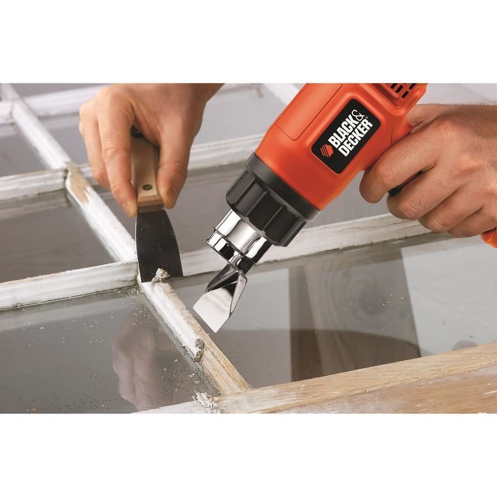 BLACK+DECKER KX1650 Pistola Termica, 2 Regolazioni di Temperatura, 1750 W