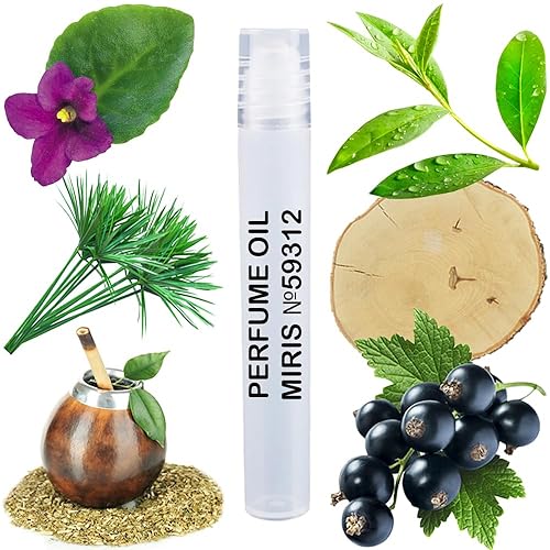 MIRIS nro. 59312, Inspirado en Emociones Mixtas, Aceite de Perfume Unisex de Larga Duración para Mujeres y Hombres Roll-On, Rollerball 0.34 fl oz