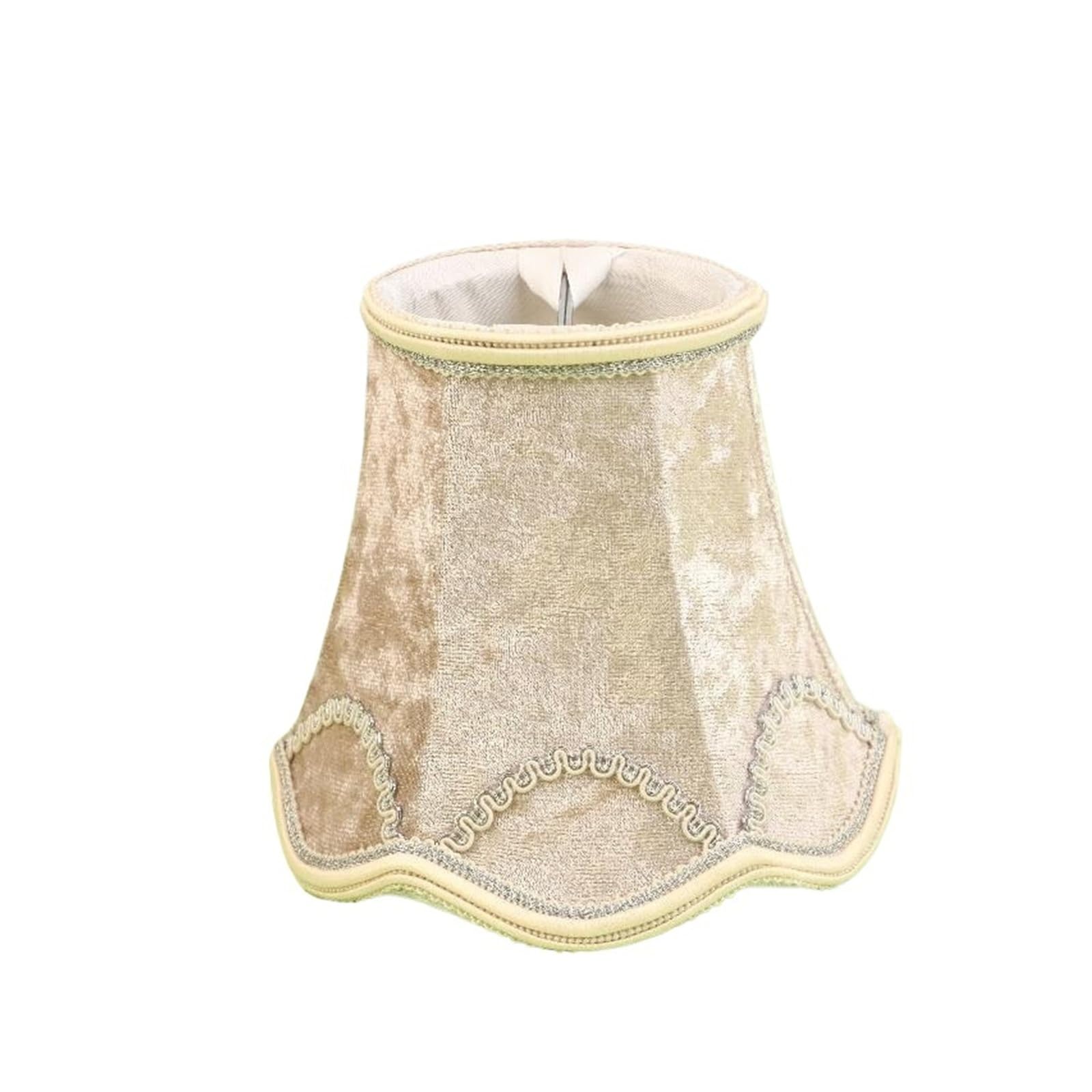 Household Chandelier Lampshade Shell Cover Fabric Lampshade Decoratice Lamp Shade for Candle Crystal Chandeliers/wall Lamps