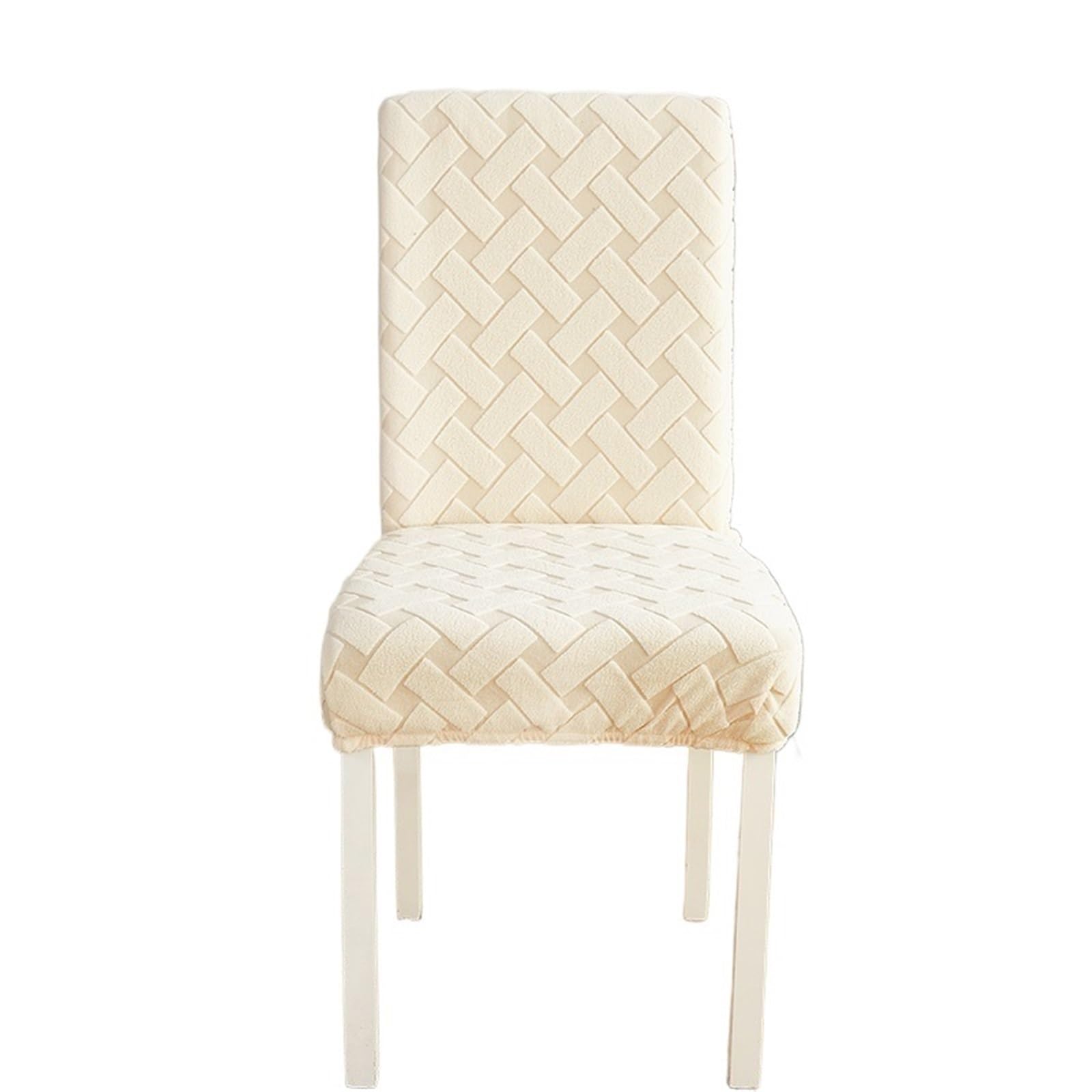 FVDZRFIE Chair Covers Thick Jacquard Chair Cover Spandex Stretch Slipcovers Chair Seat Covers(Color 4)