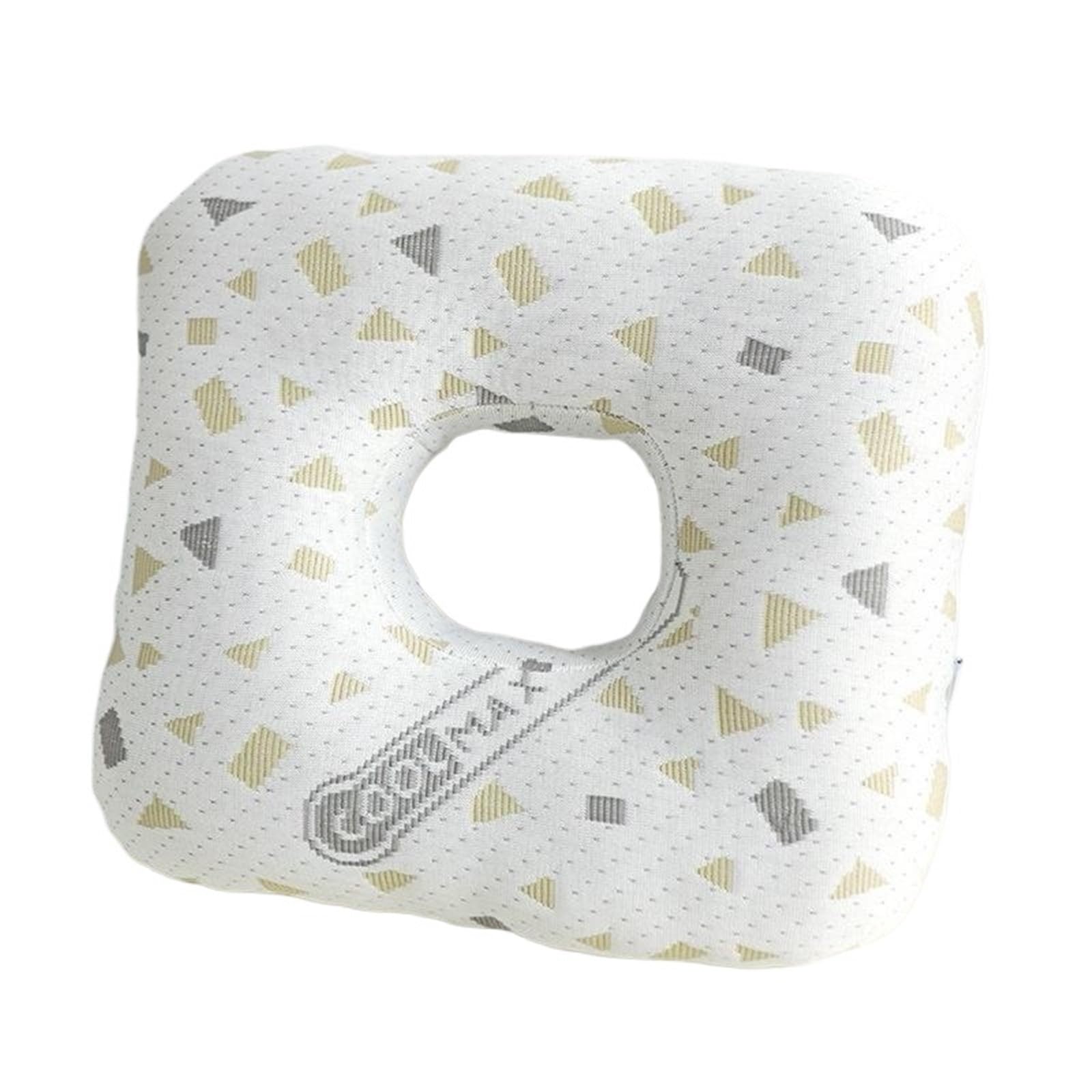 FonHNDG Piercing Pillow Cotton Filling Ear Piercing Pillow Breathable Ergonomic With Hole Portable Comfortable Earring(Color 11)