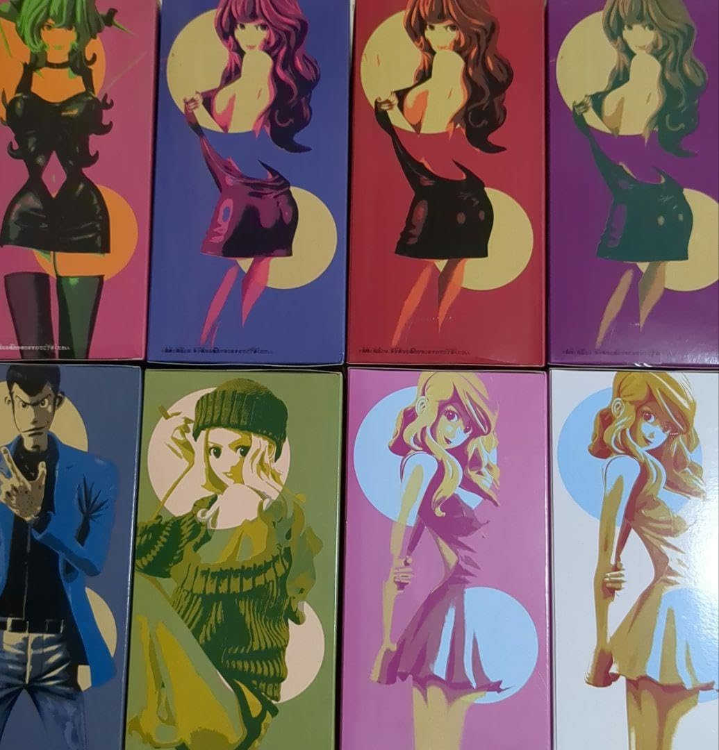 Amazon.co.jp: ルパン三世フィギュア 8体セット 峰不二子