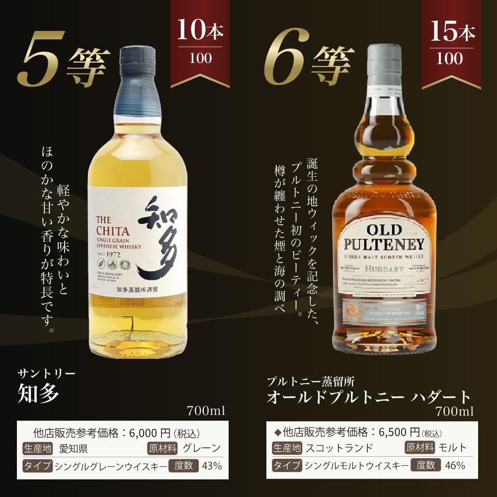 Amazon.co.jp: ウイスキーくじ【山崎18年が当たる！ウイスキーくじ