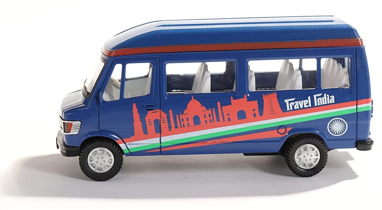 OFFPHATE Plastic Toy Bus Travel India for Kids, Pull Back Action Toys, with Soft Edges. Pack of 1, Weight Around 100 Grams & Length 15 CM. (Multi Color) (B0BZDZPT7B) Amazon Price History, Amazon Price Tracker