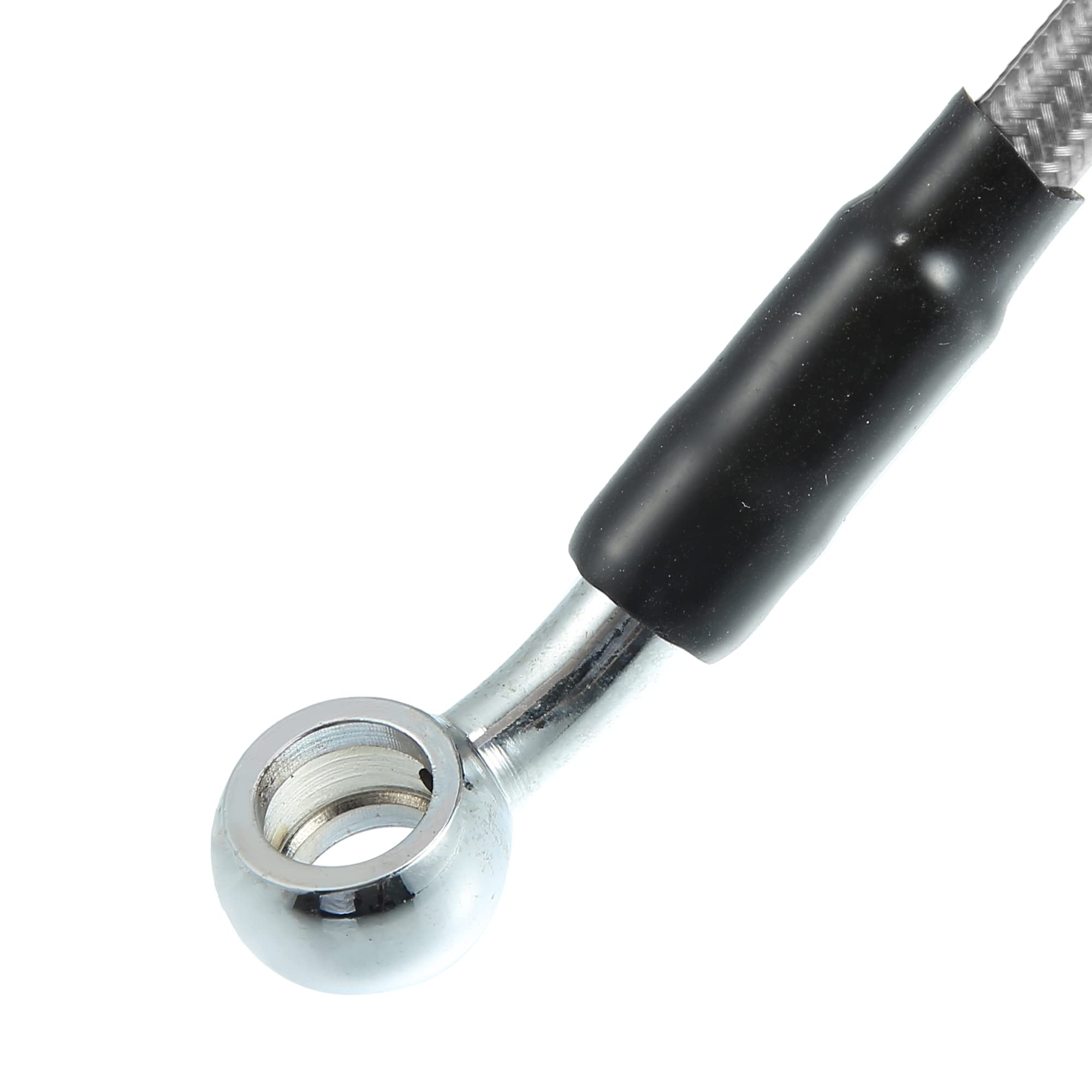 Aputoxz Motorcycle Hydraulic Line, 60cm Universal Braided Steel - View #4