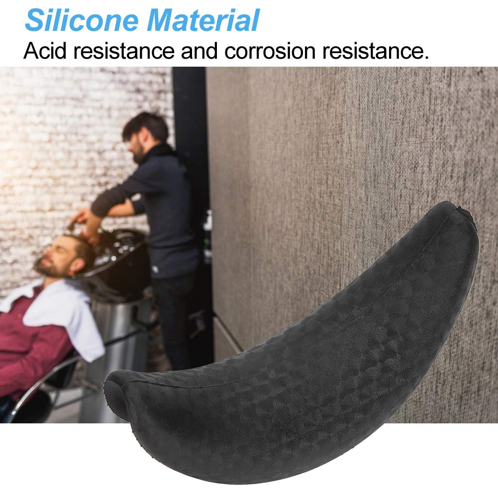 Scaldacollo per Lavatesta, Cuscino per Lavabo Parrucchiere, Poggiatesta Shampoo, Poggia Collo in Silicone Antiscivolo, Salon Testa Protezione Poggiatesta Strumento Lavaggio Dei Capelli Uso Domestico