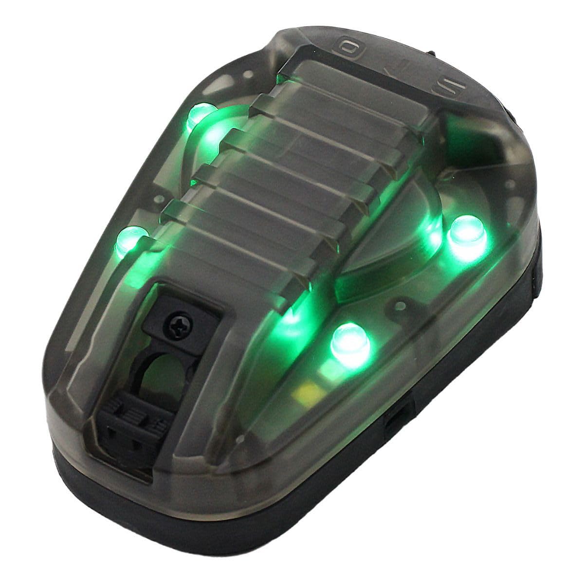 Tactical Helmet Light Signal Light Military IFF Helmet Light Flashlight Survival Signal Light for Outdoor Sports with LED + IR/Strobe-image-11