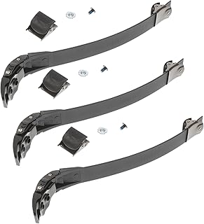 Garneck 3 Sets Roller Skate Laces Adult Strap on Adult Skate Pads Replacement Shoe Laces Leash for Inline Skates Roller Buckle Strap on Roller Skates Adults Portable Skate Strap Major Belt