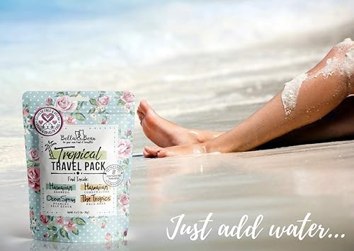 Miniatura 3 de Bella & Bear - Champú voluminizador de sal marina hawaiana, exfoliante, libre de crueldad, aroma oceánico (1 onza)