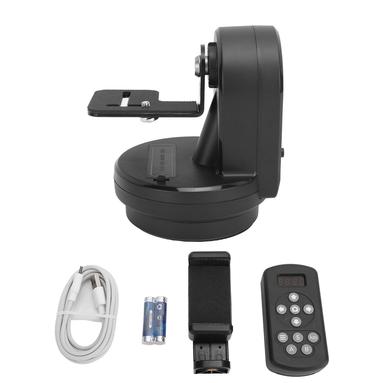Tête de Trépied Panoramique Rotative, Inclinaison Panoramique sans Fil à 360 Degrés pour la Photographie en Extérieur, Vlogging pour Caméras d'action