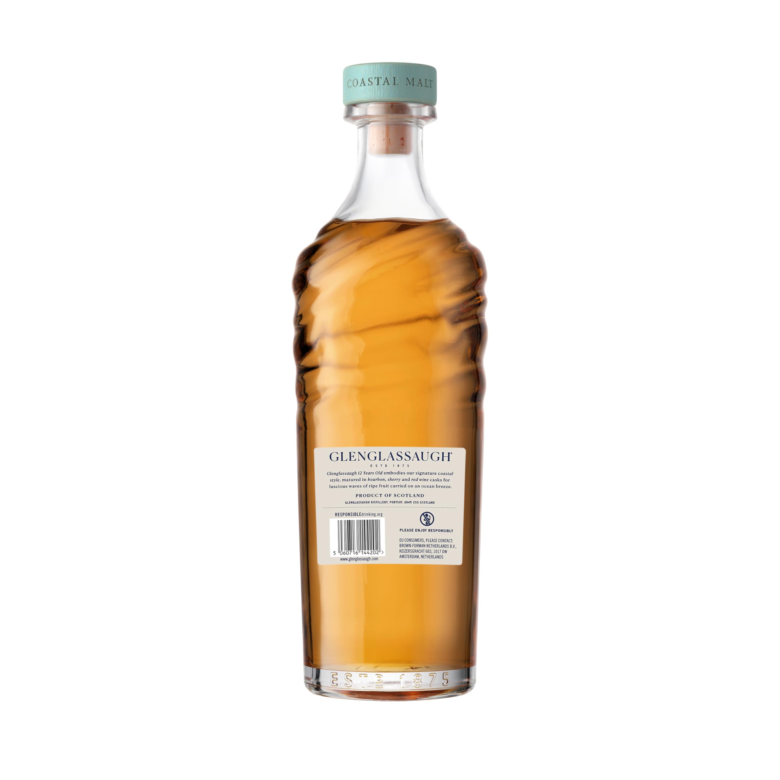 Glenglassaugh 12 Jahre - Premium Single Malt Whisky - Geschenkempfehlung - harmonisch, fruchtig und frisch - 0.7L / 45% Vol.