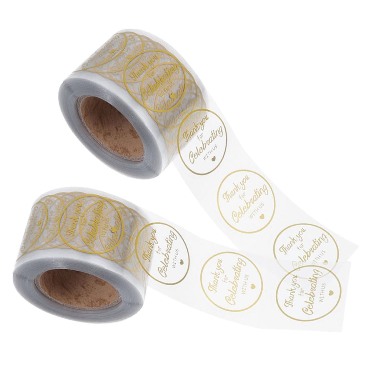 VILLCASE 10rotoli Etichette Decorative Per Confezioni Adesivi Stickers Per Chiusura Buste e Decorazioni Facile Applicazione e Resistente All