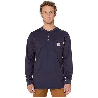 Carhartt Flame Resistant (FR) Force Cotton Long Sleeve Henley Men