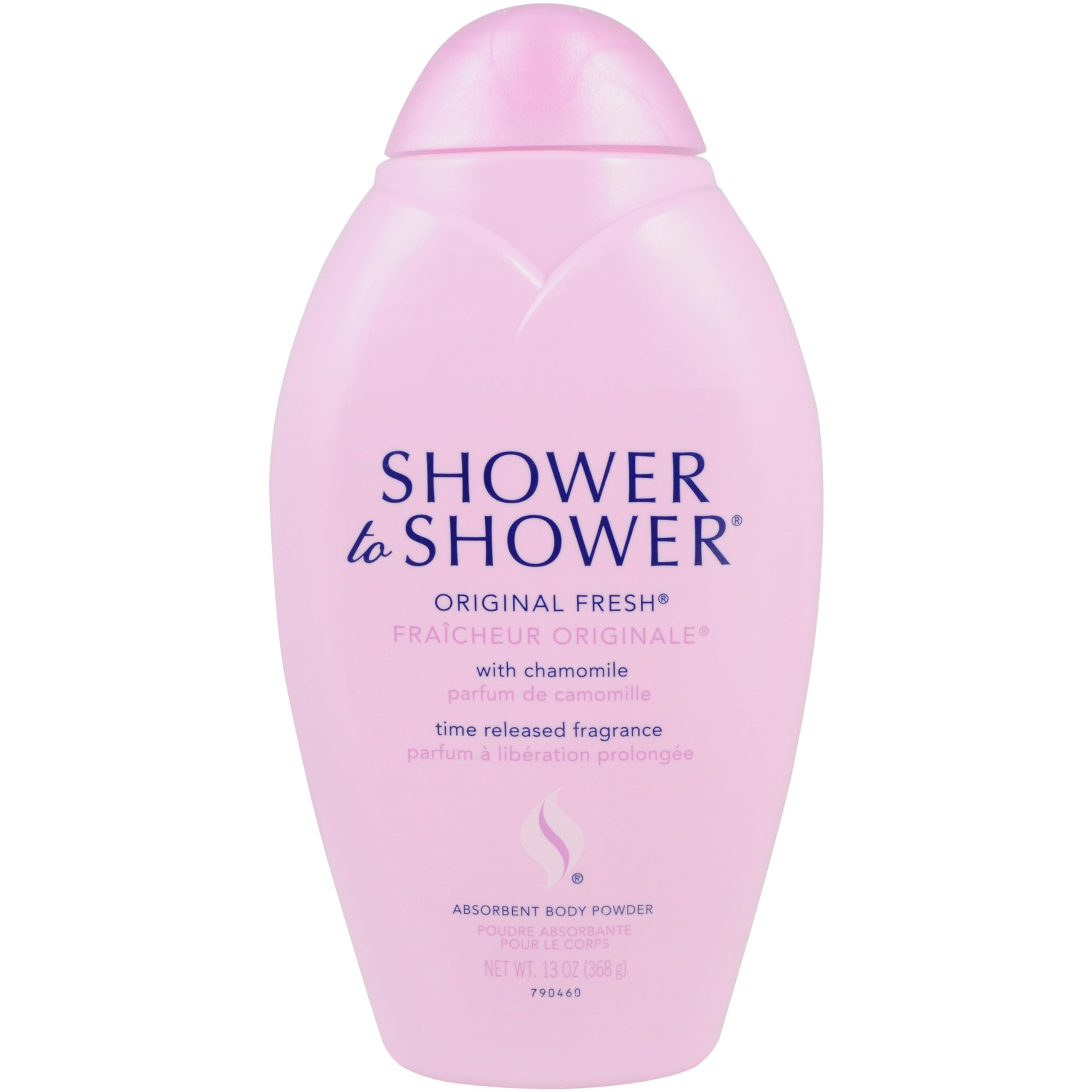 Shower to Shower Original Fresh Body Powder with Chamomile for Men & Women, Talc Free, Sweat Absorbing, Prevents Chafing & Odor 13 OZ