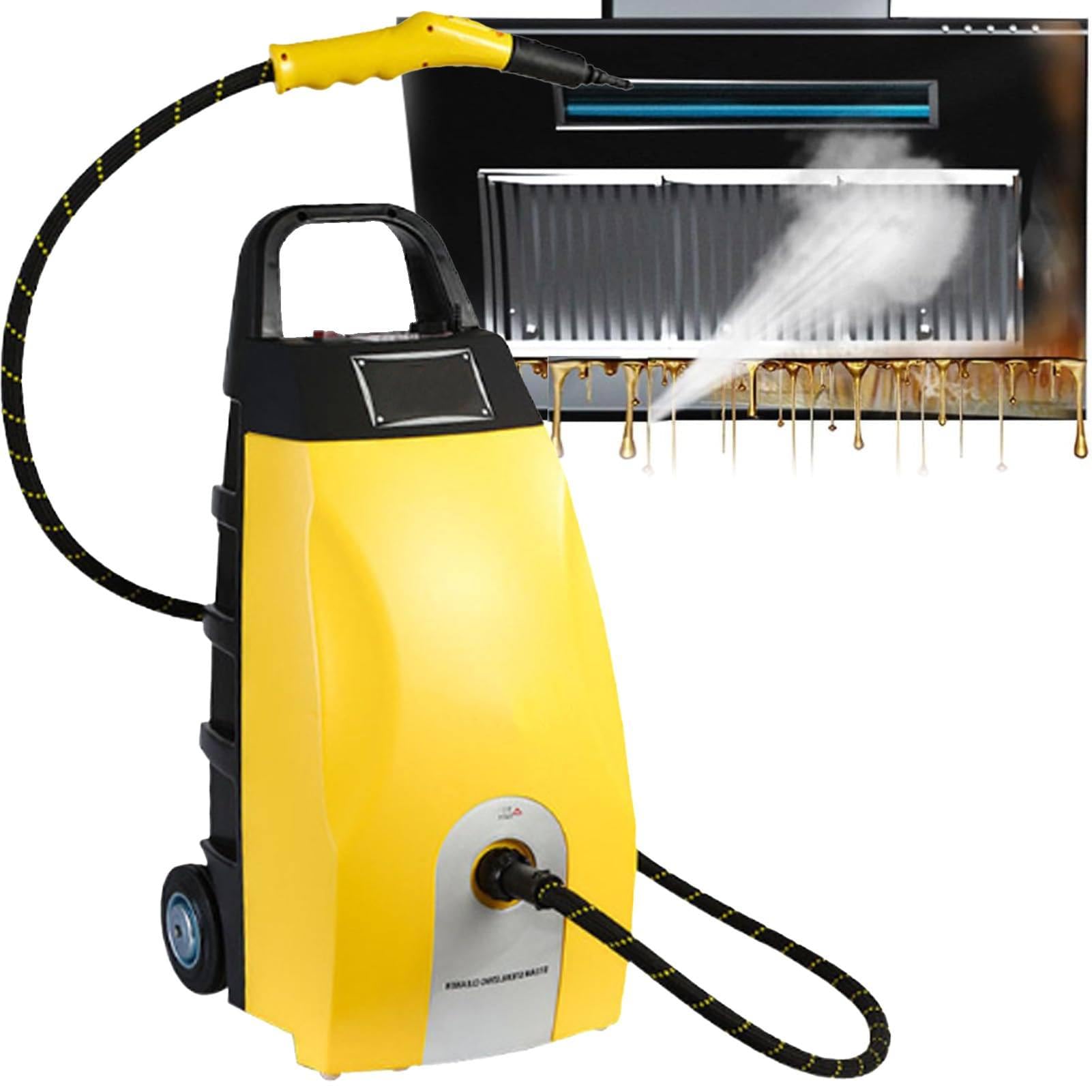 Multi-Purpose High Temp Steam Continuous Cleaner Steam Cleaners 3 5L Large Water Tank Steamer with 2500W Power Instant