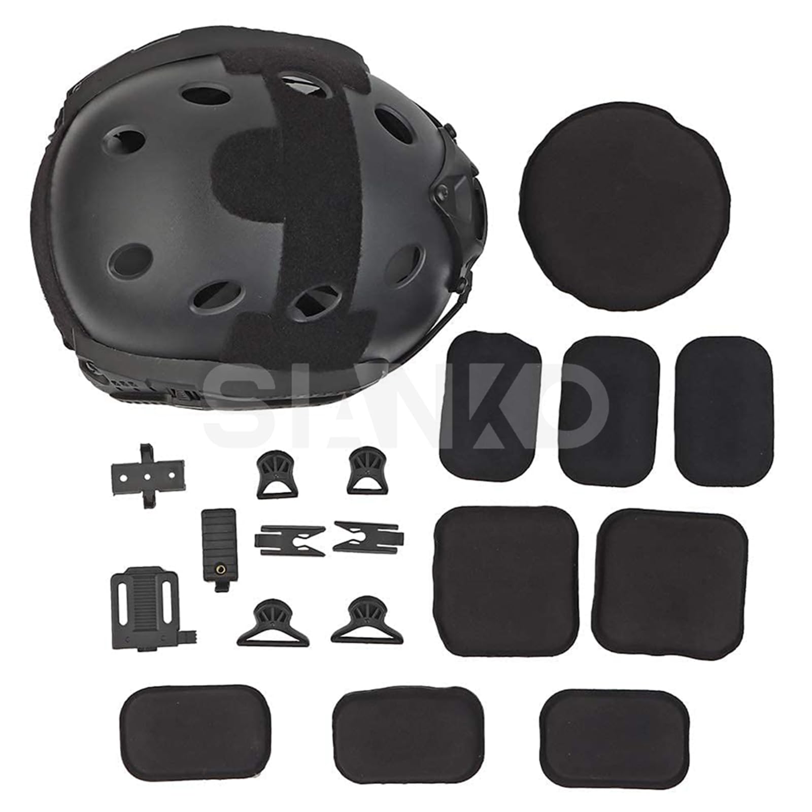 Elmetto Militare 1 Pz Copertura Per Casco Tattico Per Casco Veloce MH PJ BJ Airsoft Red Dot