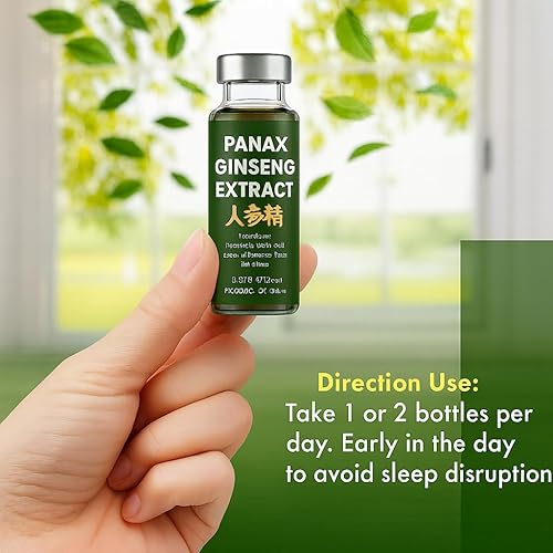 Miniatura 6 de Nationwide Premium Panax Ginseng Extracto de 8000 mg, suplemento dietético, 30 botellas, 0.35 onzas líquidas cada una