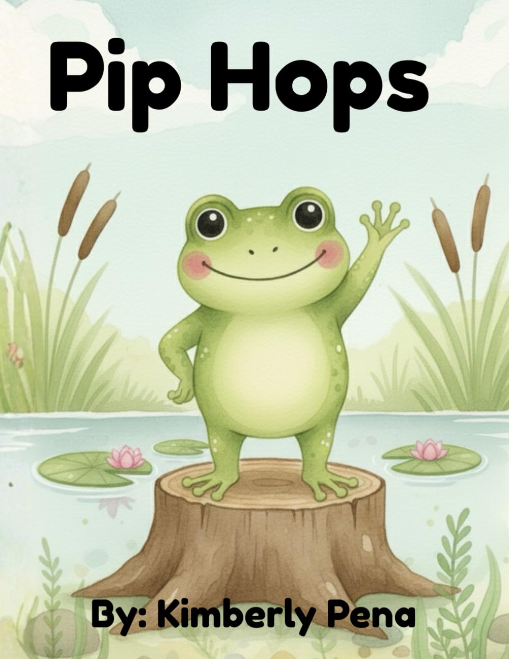 Pip Hops: A Fun First Book on Present Tense Verbs and Subject-Verb Agreement