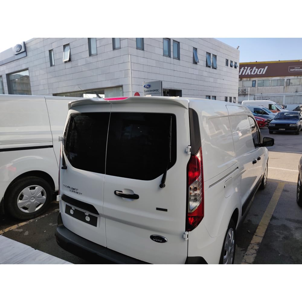 Motordrome Roof Spoiler compatible with Ford Transit Connect 2014- (with 2 barn doors) (PU)
