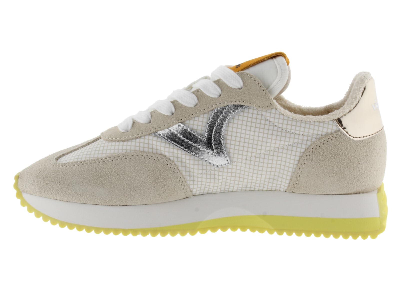 Victoria Baskets Cosmos Nylon & Pièces en Daim & Métal & Semelle Crantée 1134112 pour Femme