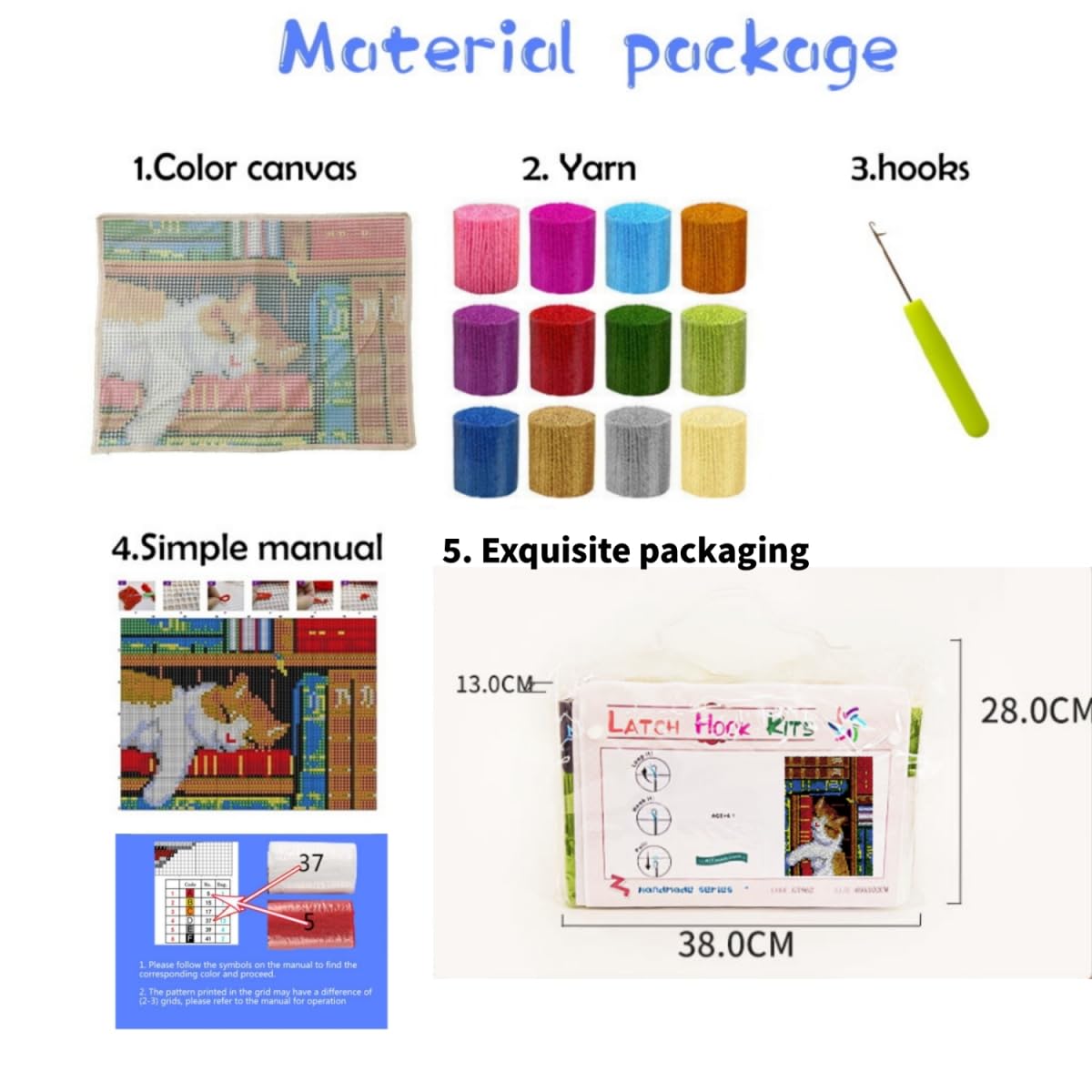 DIY Knüpfteppich Zum Selber Knüpfen Weißer Schwan Tier Im See DIY Tapisserie Teppich Zum Selber Knüpfen Knüpf-Sets Kreuzstich Set Für Erwachsene Handwerk Geschenke 21x29in