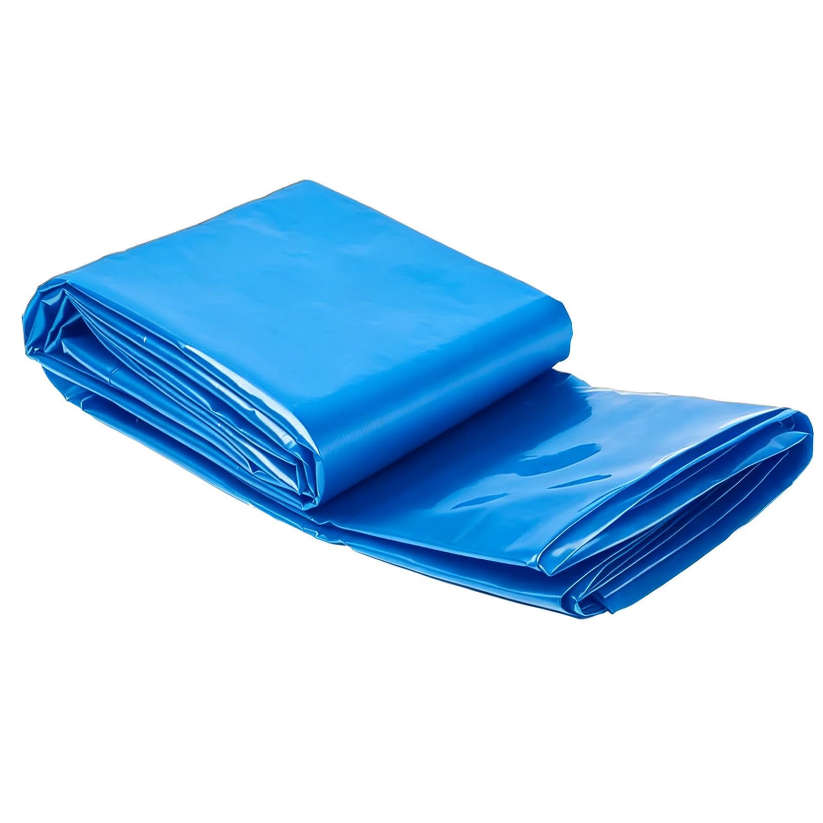 2x3m Rivestimenti per laghetti Blue Pond HDPE Resistente alle intemperie Telone per Piscine per laghetti da Pesca e Giardini Acquatici, Membrana di Fondo ad Alta Resistenza(3x6m)