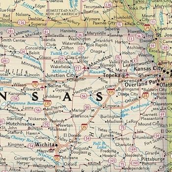 National Geographic United States Wall Map - Executive