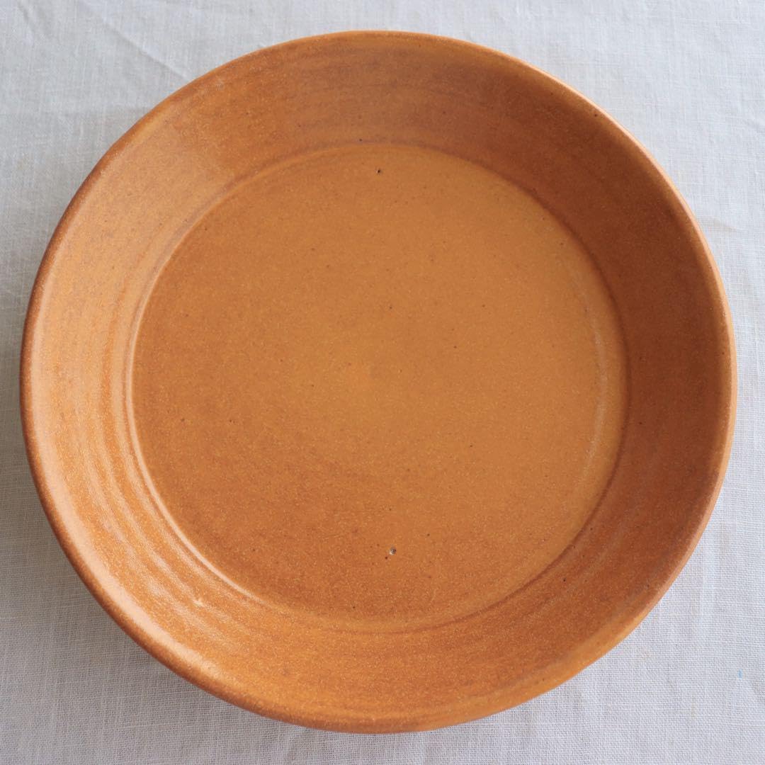 小澤基晴ゆかりカレー皿ペア8寸