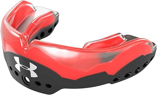 Miniatura 4 de Under Armour Gameday Elite - Protector bucal para fútbol, lacrosse, baloncesto, hockey, boxeo, etc. Protector bucal deportivo. Incluye correa