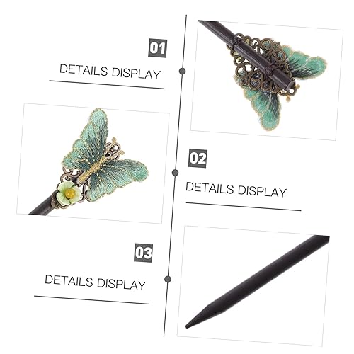 Miniatura 5 de Beavorty Pasadores de diamantes de imitación para mujer, palillos de pelo para mujer, pinzas para el cabello para mujeres, palillos de pelo de