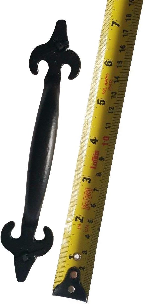 Nuvo Iron Black Antique Colonial Handle, 7"