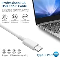 Vista 6 de Cargador Mac Book Pro - Cargador USB C de 118 W, cargador rápido compatible con MacBook Pro, MacBook Air, M1 M2 M3 M4 M5, iPad pro, Samsung Galaxy