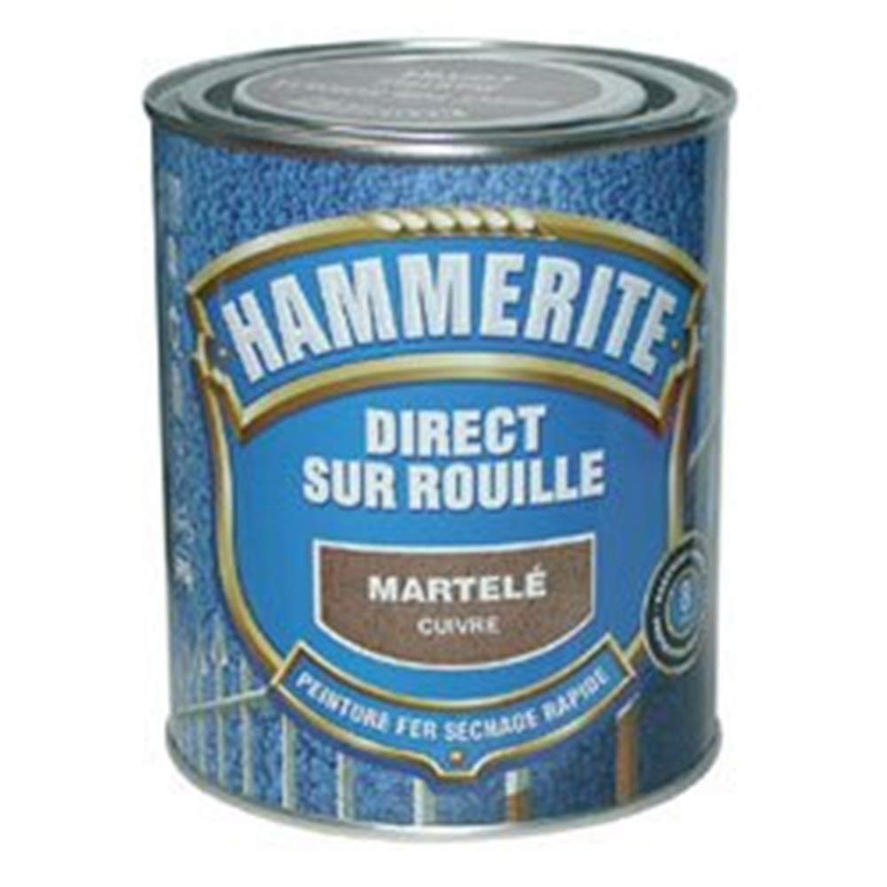 Hammerite fer martelé 0.75l chataigne