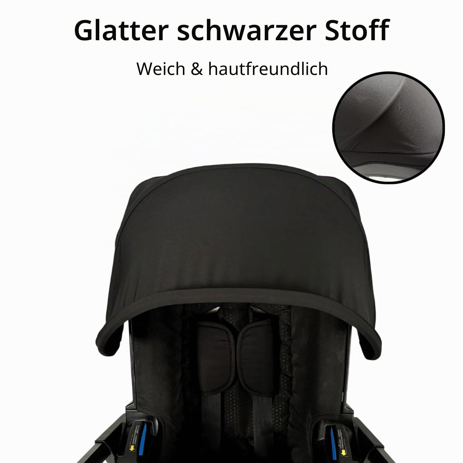 Kompatibel mit Doona Autositzbezug – 3-in-1 Baldachin, Ersatz-Kinderwagen-Zubehör für Babys und Neugeborene