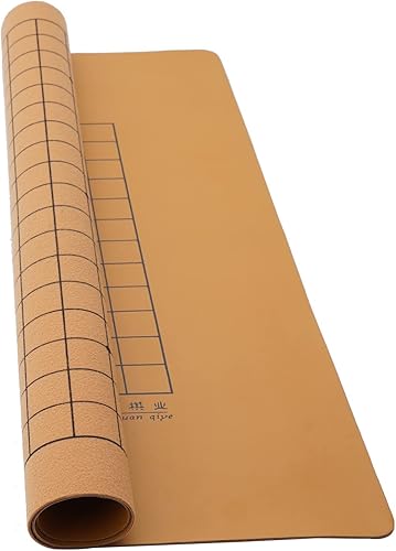 Miniatura 4 de Go - Tablero de juego reversible de 19 x 19/13 x 13 pulgadas, enrollable y plegable, de piel sintética, portátil, juego de mesa de estrategia