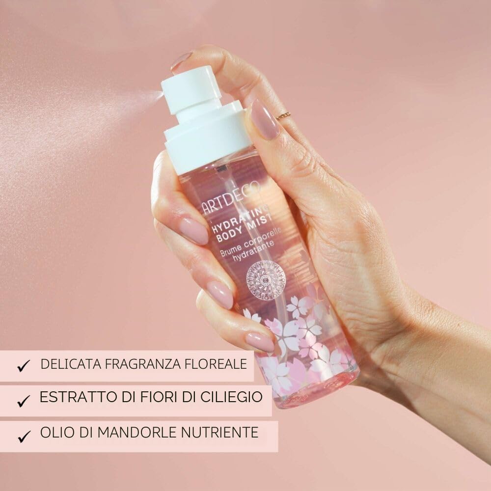 ARTDECO Hydrating Body Mist - Spray nutriente e delicato per il corpo profumato, 100 ml