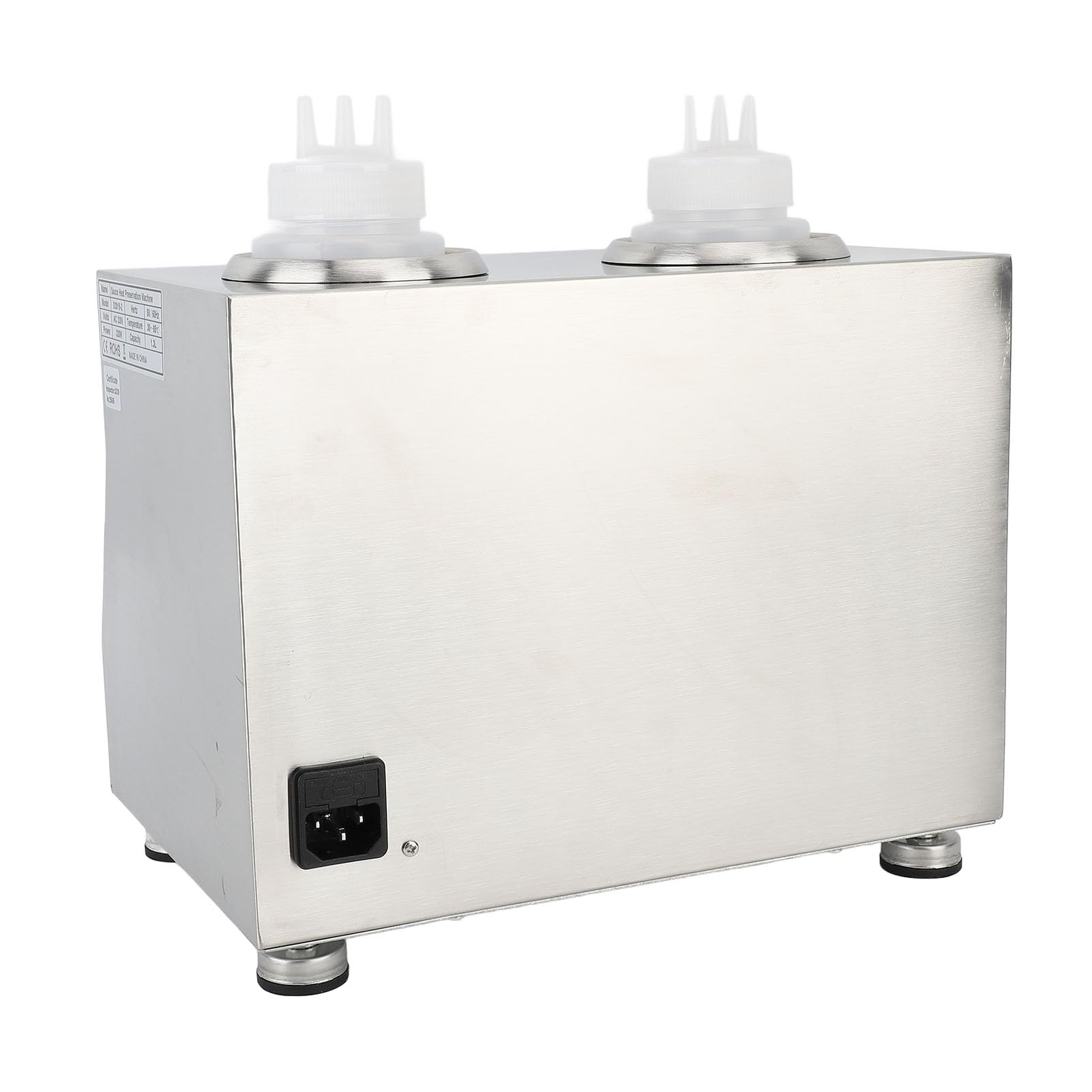 Calentador de Comercial 320W CALEED CHESE 30‑85 ° C Temp AL ELEMBRADOR Nacho CHEEESS COLORADOR para Pubs ACERADO INOXINO (EU Enchufe 220V)