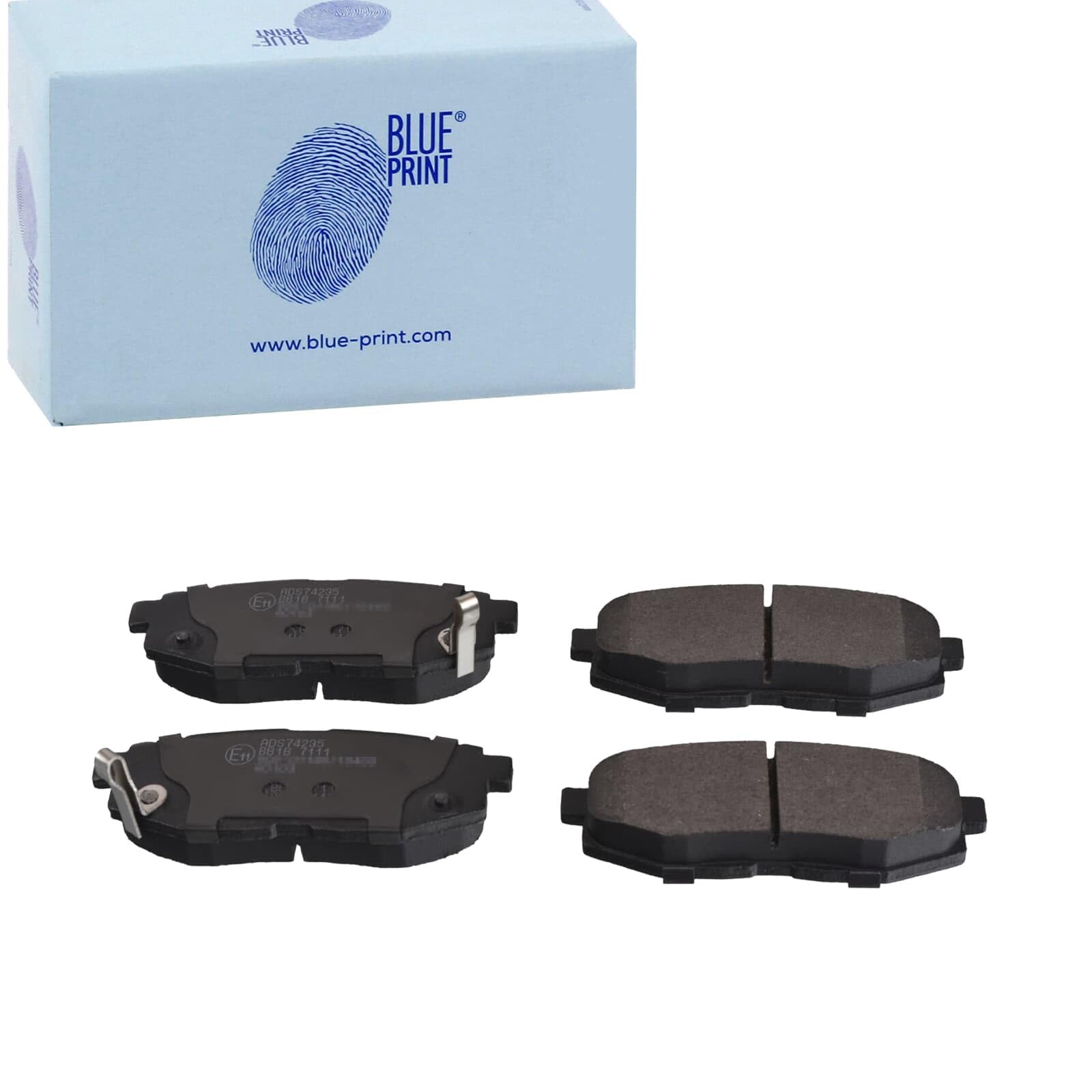 Blue Print ADS74235 Kit Pastiglie Freno, Freno A Disco-image