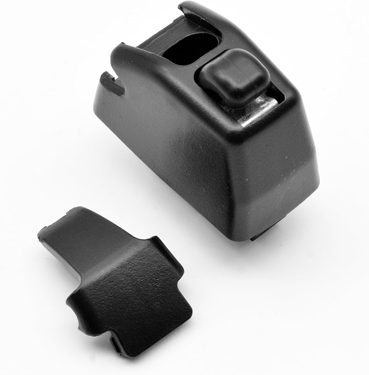 Sun Visor Clip Hook Retainer Compatible for Porsche Cayenne 2019 2020 2021 2022 2023 2024 2025 PAB8575611E0 Black (1 PCS)