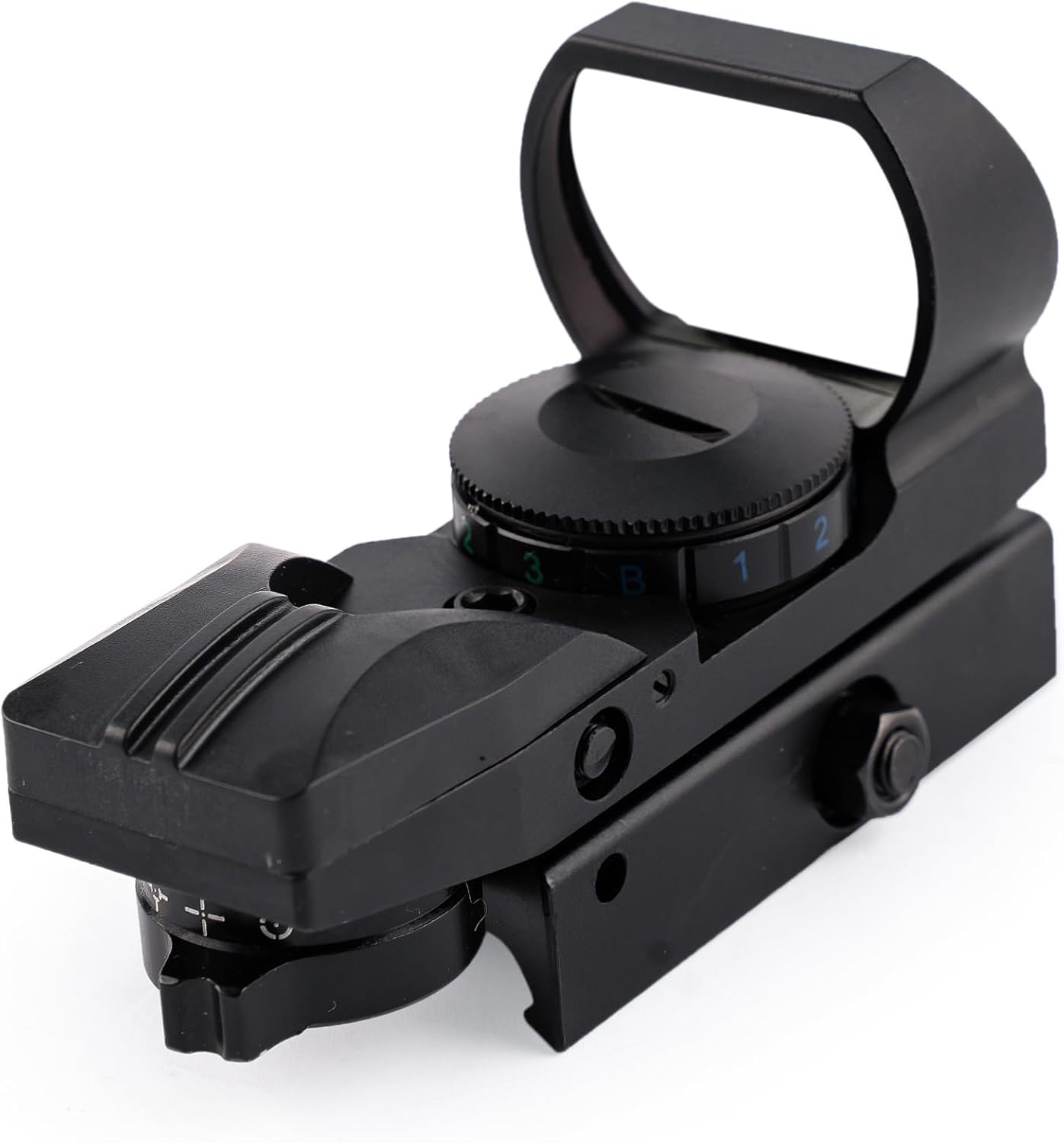 Osprey Global DSMRQR : Reflex Red Dot Sight (4 Dot Size Settings) with Multi Reticle (Dot, Circle Dot, Cross & Double Cross Hair) Quick Release fits Standard, Weaver and Picatinny Rails - 1" MOA