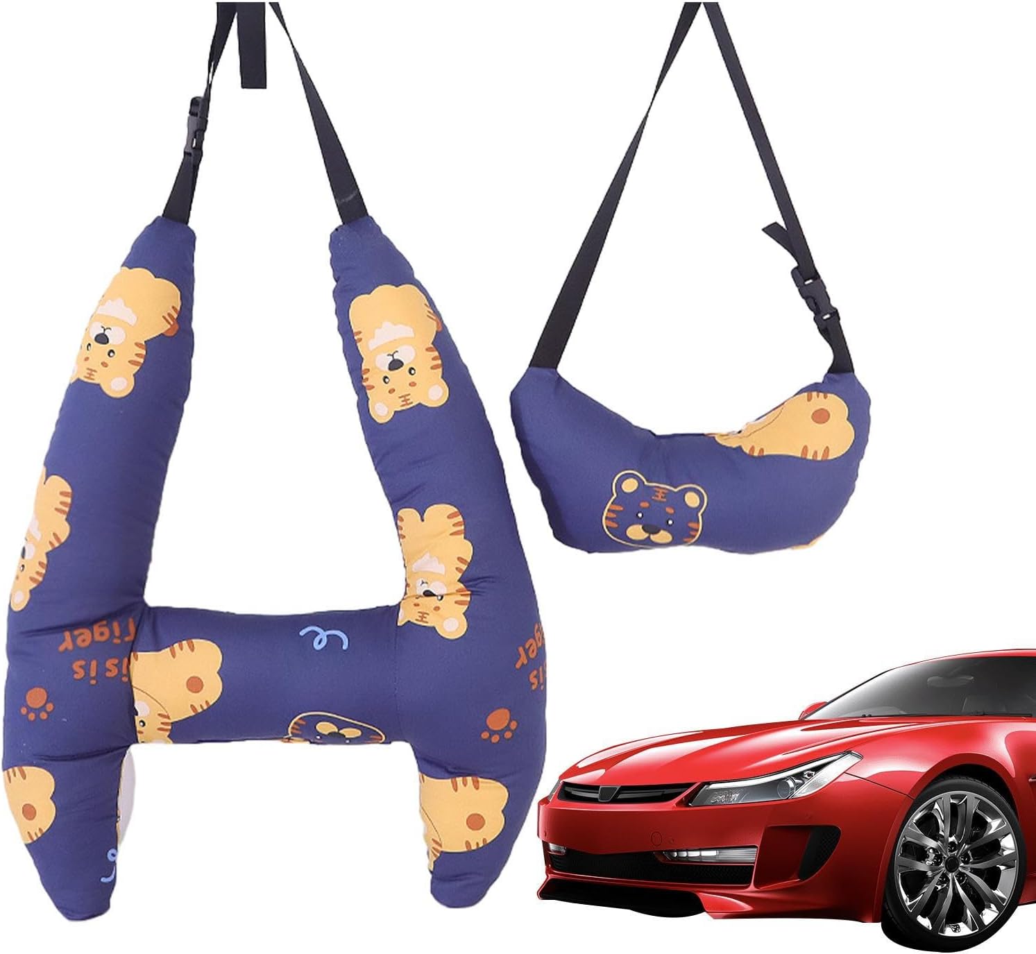 Générique Oreiller de Voyage pour,Oreiller de Voyage en Forme de H pour | Oreillers cervicaux lavables en Machine pour Dormir en, Oreiller Confortable pour, Cou, Confort