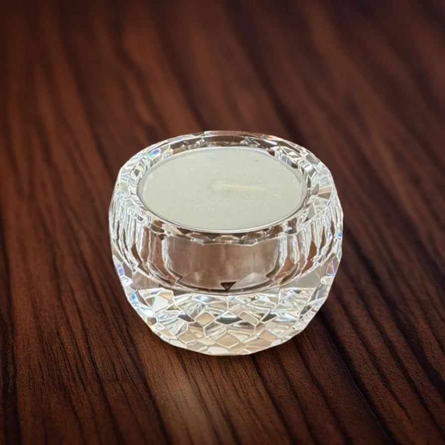 Amazon.co.jp: ベガ クリスタル キャンドルスタンド クリア